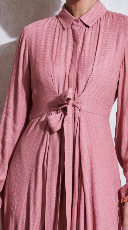 Self-Tie Kurta Dress