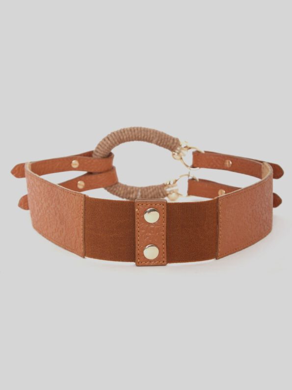 Tan Equestrian Belt03