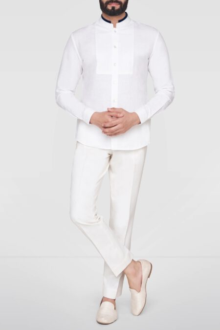 Dhruv Shirt | Anita Dongre - L, White