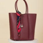 Tote Bag with Scarf