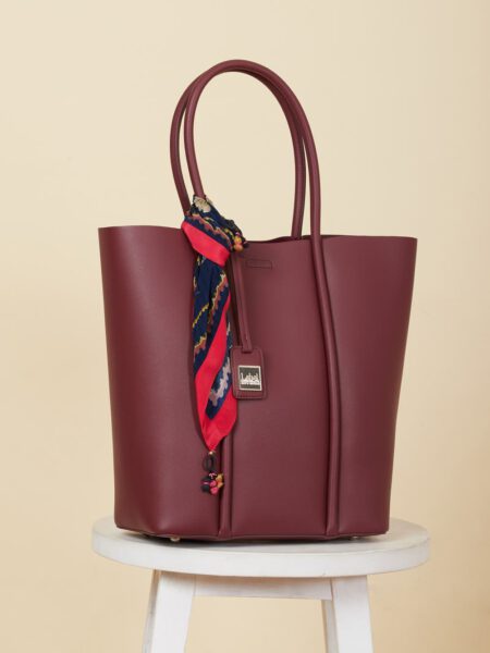 Tote Bag with Scarf