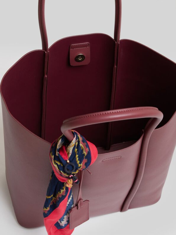 Tote Bag with Scarf