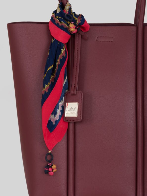 Tote Bag with Scarf
