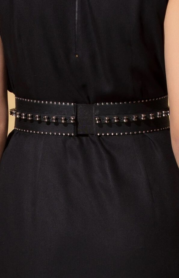 Ngozi Black Belt In Leather01