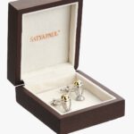 Nickel Shiny Metal Cufflinks01