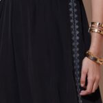 Black Embroidered Palazzos