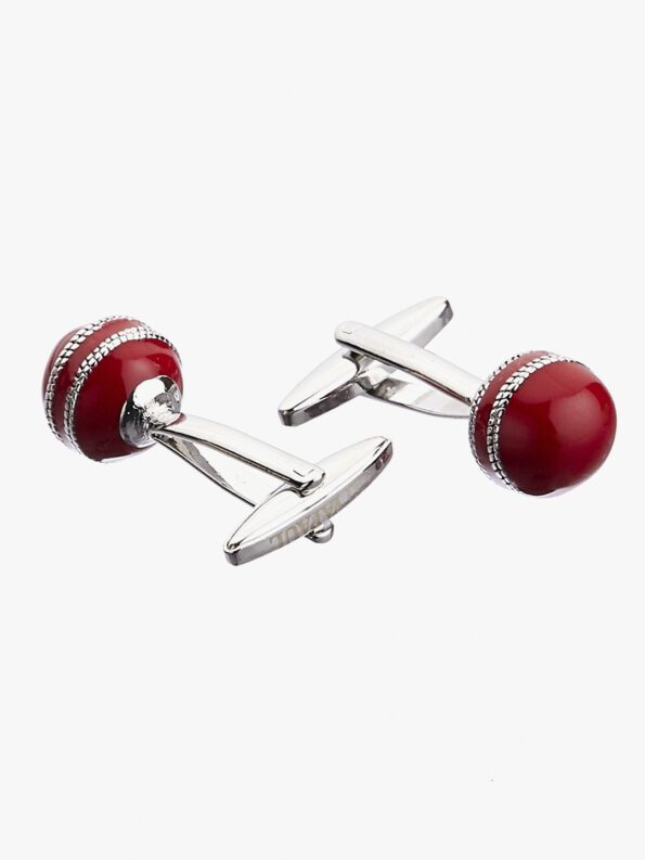 Red Scarlet Metal Cufflinks03