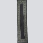 Indigo & Sea Green Printed Stole