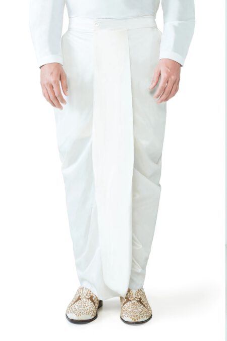 Tarnay Dhoti | Anita Dongre - 32, White