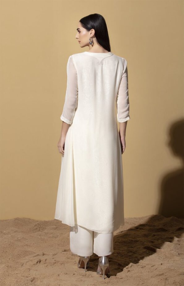 Wageza Ivory Tunic Set 03