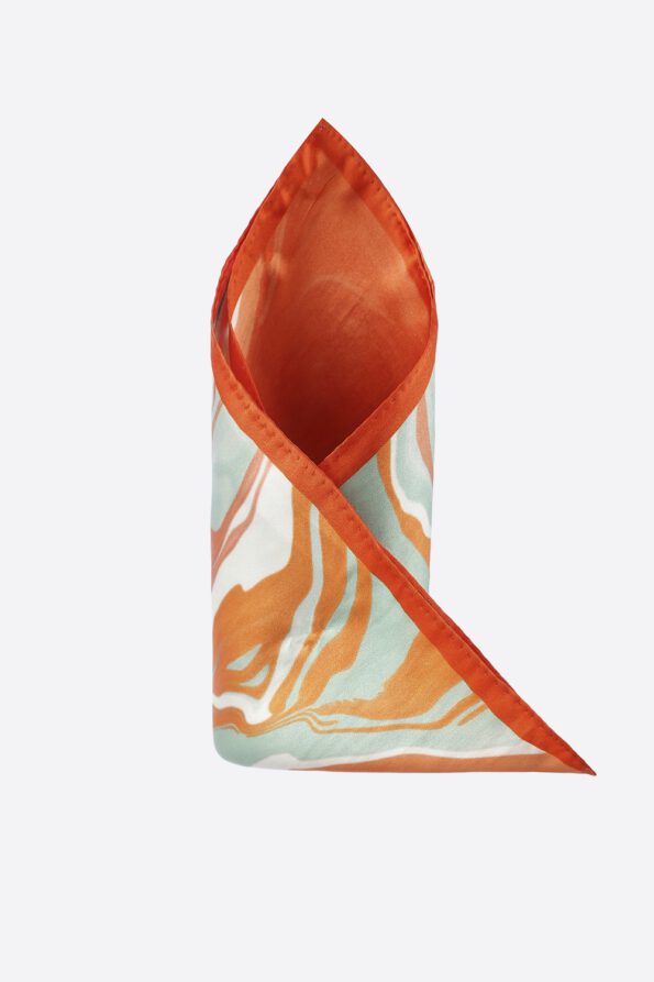 Furano Silk Satin Pocket Square