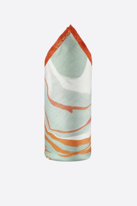 Furano Silk Satin Pocket Square