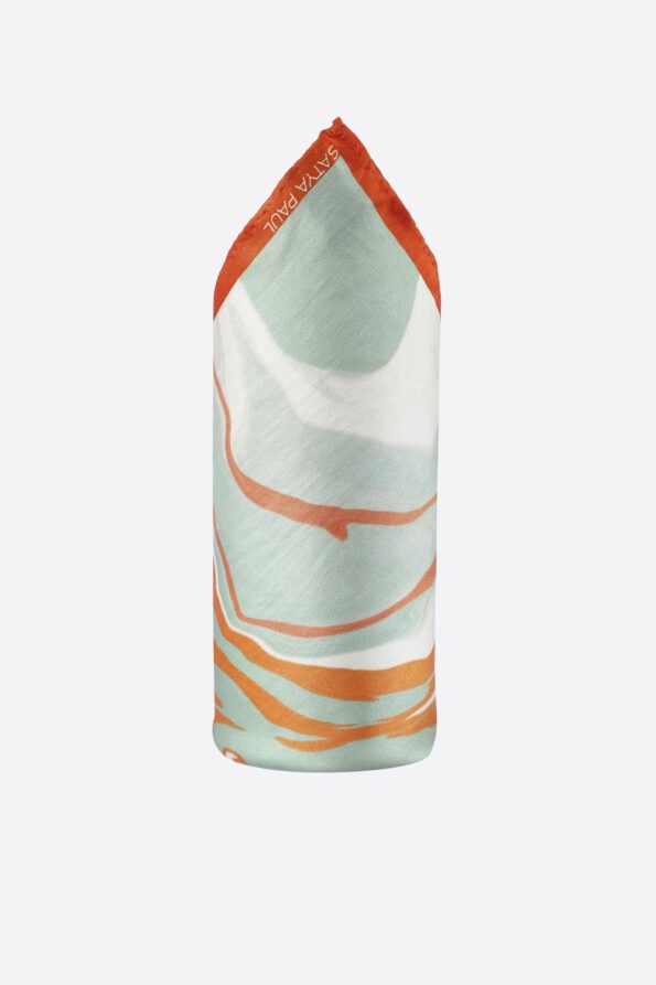 Furano Silk Satin Pocket Square