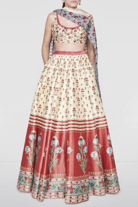 Nandini Gold Lehenga