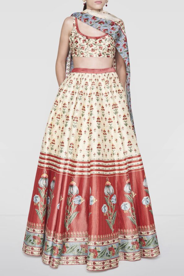 Nandini Gold Lehenga