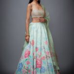 Floral Print Lehenga