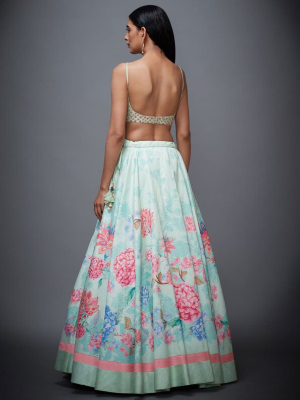 Floral Print Lehenga