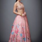 Floral Print Lehenga
