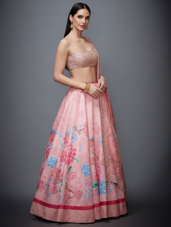 Floral Print Lehenga