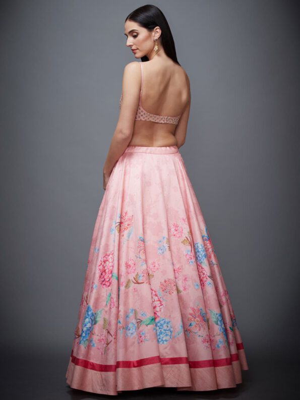 Floral Print Lehenga