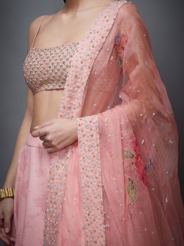 Floral Print Lehenga