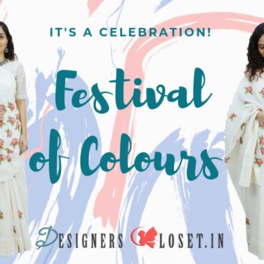 Wear Saree – ”Give them a reason to gaze” | Holi Edition